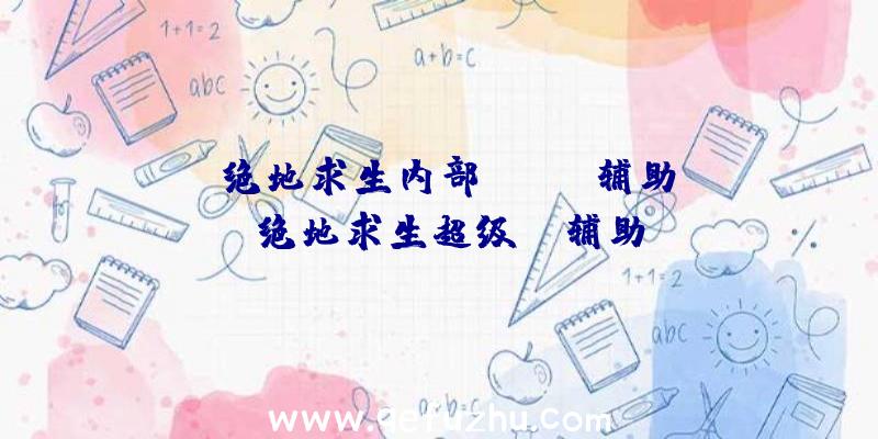 「绝地求生内部apple辅助」|绝地求生超级fq辅助